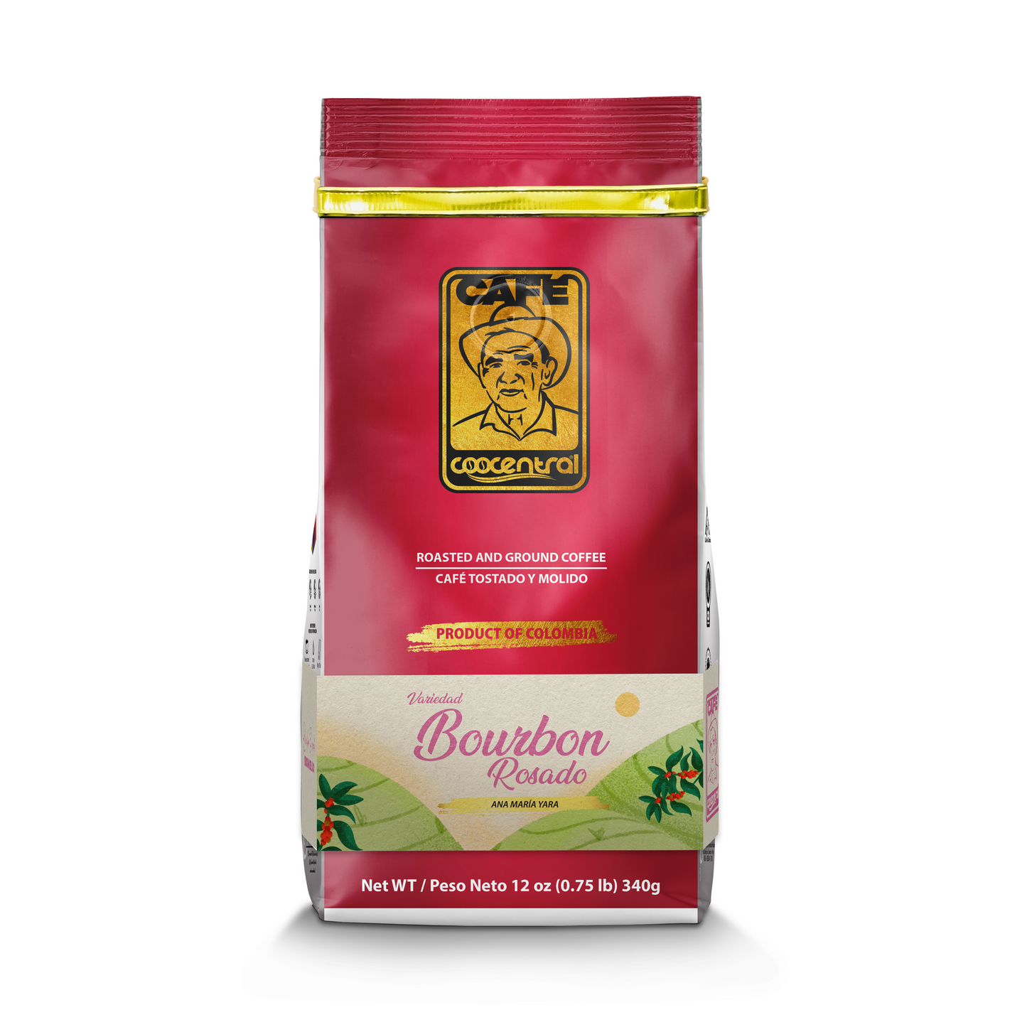 CAFÉ BOURBON ROSADO 340g