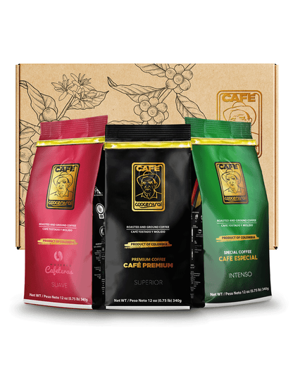 TRILOGIA DE CAFES ESPECIALES 340gr