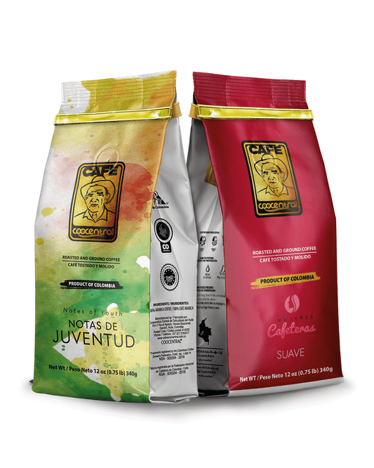 DÚO DE CAFÉ MUJERES Y NOTAS DE JUVENTUD 340gr