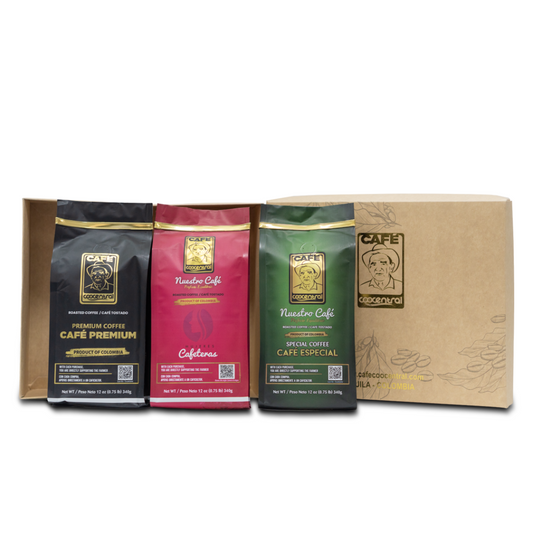 TRILOGIA DE CAFES ESPECIALES 340gr